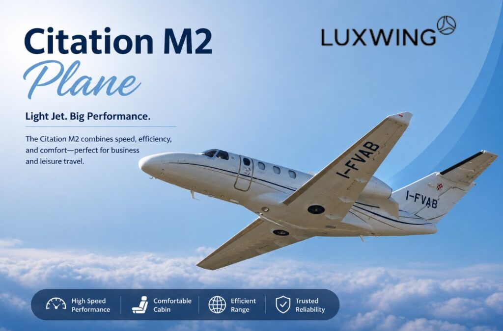 Citation M2 plane