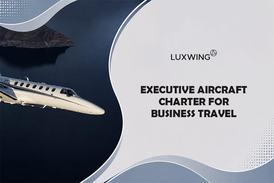Executive Aircraft Charter For Business Travel